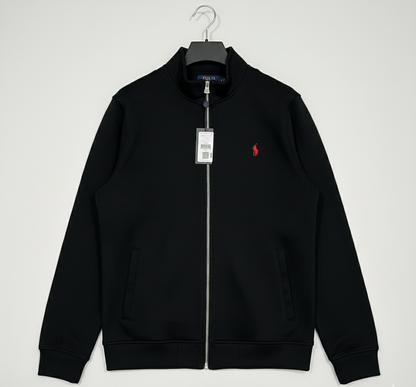 Ralph Lauren - Full Zipper Polo Zacket Black Fariona